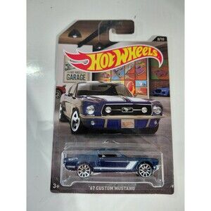 NIP Hot Wheels Garage 1:64 Die Cast Custom 1967 Ford Mustang Fastback Muscle Car